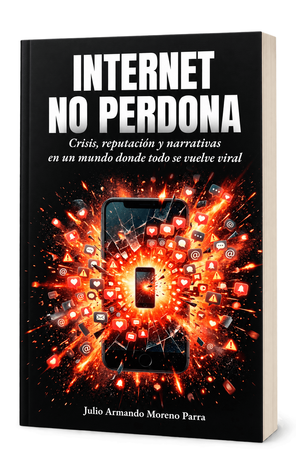 Internet no perdona — mockup aprobado